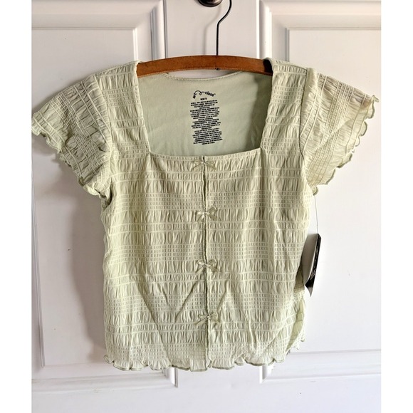 art class Other - art class Light Green Short Sleeve Shirt - Girls S (6/7)
